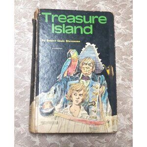 Treasure Island Novel by Robert Louis Stevenson - 1971 Whitman Classics
